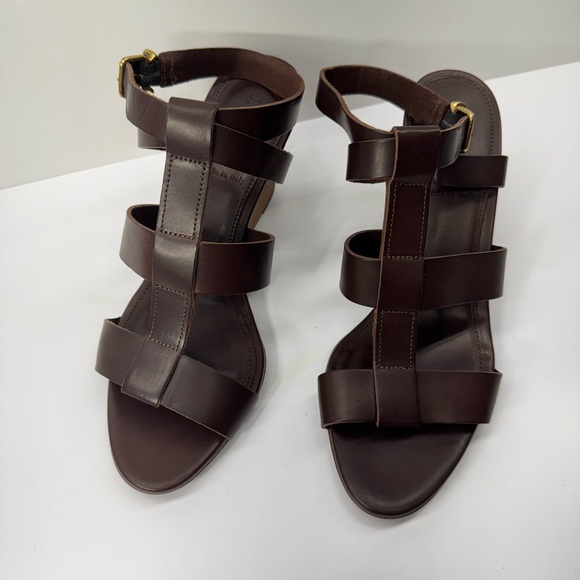 J Crew Strap Olympia Wedge Sandal - Picture 3 of 6
